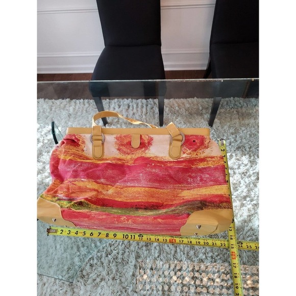 Flavia's Women's Multicolor Polyester Cross Body Stylish Overnight Bag - Picture 9 of 14